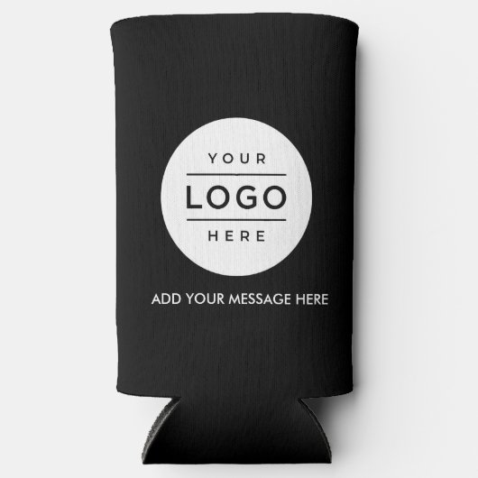 Aangepaste zakelijke Logo Seltzer Blikjeskoeler (Voorkant)