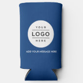 Aangepaste zakelijke Logo Seltzer Blikjeskoeler (Voorkant)