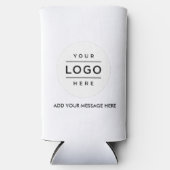 Aangepaste zakelijke Logo Seltzer Blikjeskoeler (Voorkant)