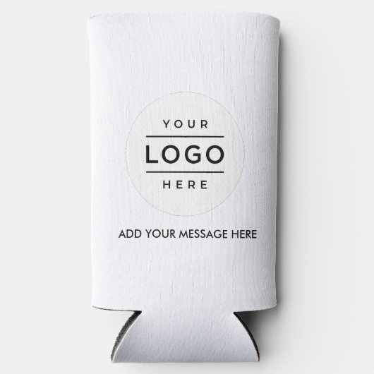 Aangepaste zakelijke Logo Seltzer Blikjeskoeler (Voorkant)