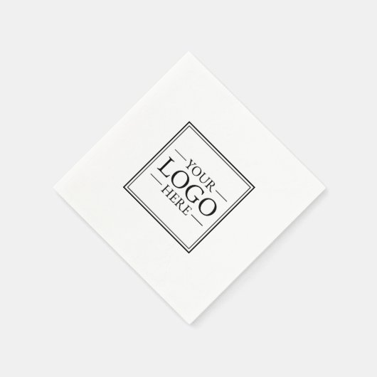 Aangepaste zakelijke Logo Servet (Hoek)