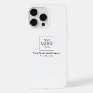 Aangepaste zakelijke logo sjabloon iPhone 15 pro max case