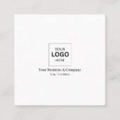Aangepaste zakelijke logo sjabloon kortingskaartje (Voorkant)