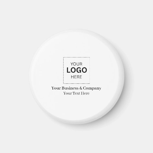 Aangepaste zakelijke logo sjabloon magneet (Voorkant)