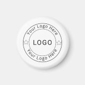 Aangepaste zakelijke logo sjabloon magneet (Voorkant)