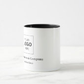 Aangepaste zakelijke logo sjabloon mok (Midden)