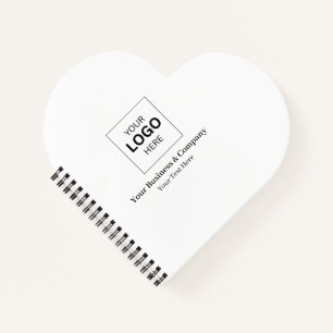 Aangepaste zakelijke logo sjabloon notitieboek