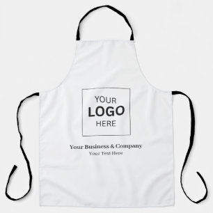 Aangepaste zakelijke logo sjabloon schort