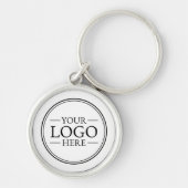Aangepaste zakelijke Logo Sleutelhanger (Voorkant)