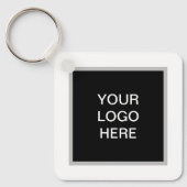 Aangepaste zakelijke Logo Sleutelhanger (Voorkant)