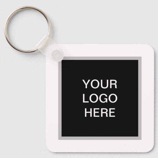 Aangepaste zakelijke Logo Sleutelhanger (Voorkant)