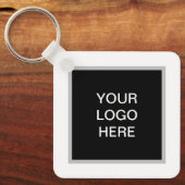 Aangepaste zakelijke Logo Sleutelhanger (Voorkant)