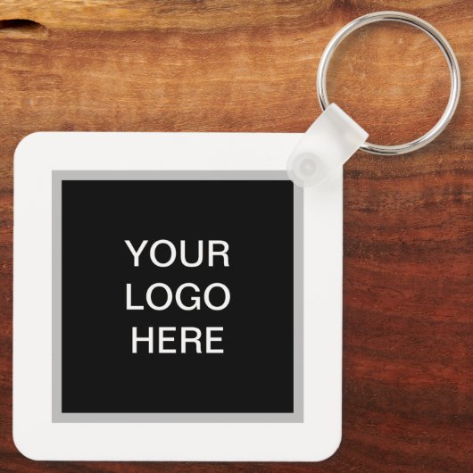 Aangepaste zakelijke Logo Sleutelhanger (Achterkant)