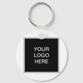 Aangepaste zakelijke Logo Sleutelhanger (Voorkant)