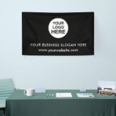 Aangepaste zakelijke Logo Slogan Website - Promoti Spandoek (Beurs)