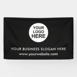 Aangepaste zakelijke Logo Slogan Website - Promoti Spandoek