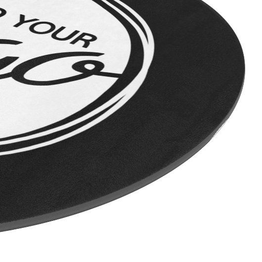 Aangepaste zakelijke Logo Snijplank (Hoek)