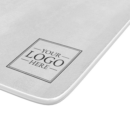 Aangepaste zakelijke Logo Snijplank (Hoek)