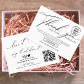 Aangepaste zakelijke Logo Sociale media Hartelijk Informatiekaartje