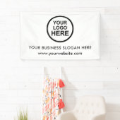 Aangepaste zakelijke Logo Spandoek (Insitu)