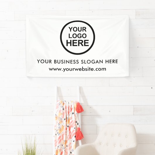 Aangepaste zakelijke Logo Spandoek (Insitu)