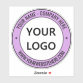 Aangepaste zakelijke Logo - Speciale acties Sticker (Vel)