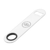 Aangepaste zakelijke Logo Speed Flessenopener (Voorkant Gekanteld)