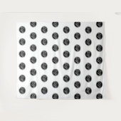 Aangepaste zakelijke Logo Stap en Herhaal Wandkleed (Voorkant (horizontaal))