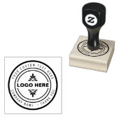 Aangepaste ZAKELIJKE LOGO STEMPEL (Gestempeld)