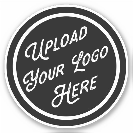 aangepaste zakelijke logo sticker (Voorkant)