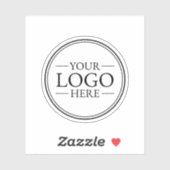 Aangepaste zakelijke Logo Sticker (Vel)