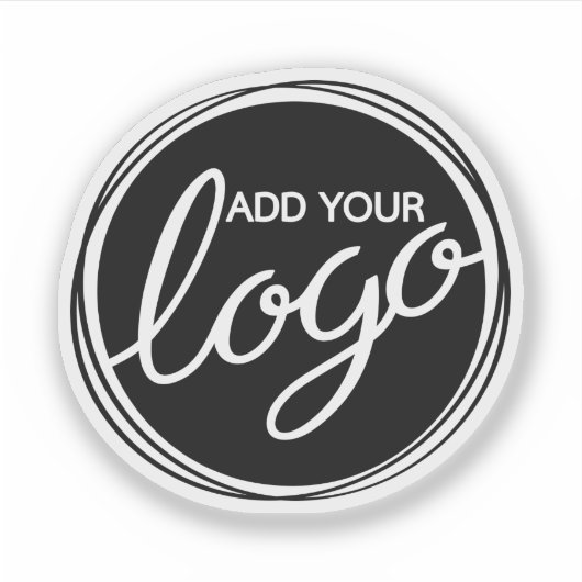 Aangepaste zakelijke Logo Sticker (Voorkant)