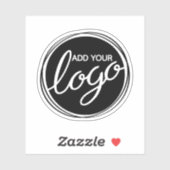 Aangepaste zakelijke Logo Sticker (Vel)