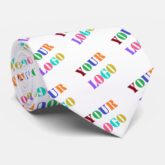 Aangepaste zakelijke Logo - Stropdas voor speciale (Opgerold)