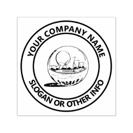 Aangepaste zakelijke Logo Sydney Zelfinktende Stempel