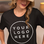 Aangepaste zakelijke Logo T-shirt