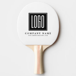 Aangepaste zakelijke Logo Tafeltennisbatje