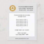 Aangepaste zakelijke logo-tekst promotieaanbieding flyer (Voorkant)