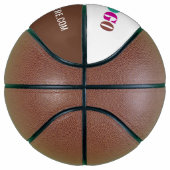 Aangepaste zakelijke Logo tekst promotionele baske Basketbal (Rechts)