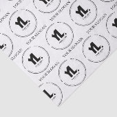 Aangepaste zakelijke Logo Tissuepapier (Detail)