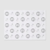 Aangepaste zakelijke Logo Tissuepapier (Voorkant)