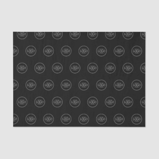 Aangepaste zakelijke Logo Tissuepapier (Voorkant)