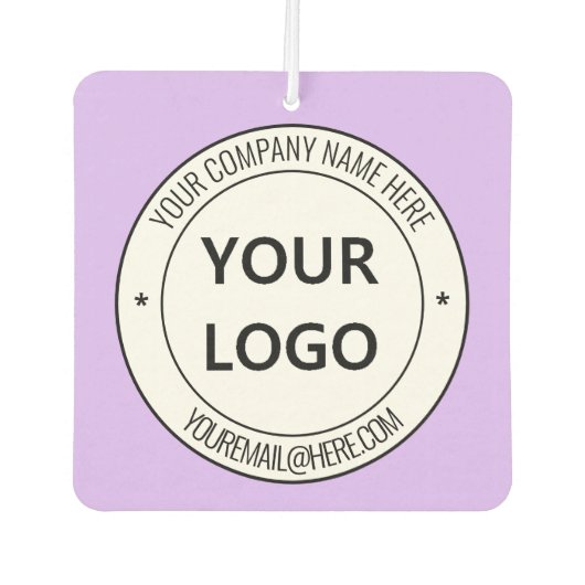 Aangepaste zakelijke Logo toevoegen Speciaal Luchtverfrisser (Voorkant)