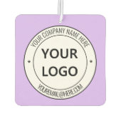 Aangepaste zakelijke Logo toevoegen Speciaal Luchtverfrisser (Achterkant)