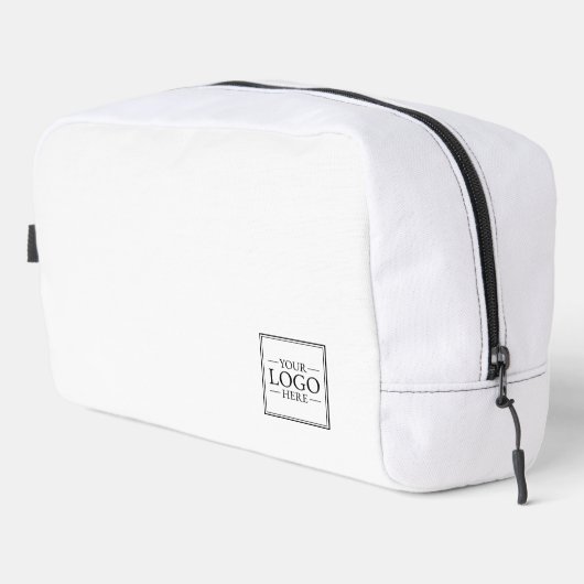 Aangepaste zakelijke Logo Toilettasje (Rechterhoek)