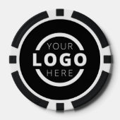 Aangepaste zakelijke Logo-tokens Poker Chips (Voorkant)