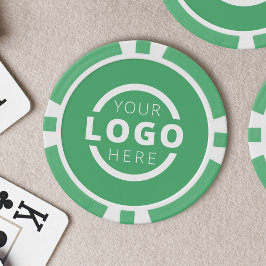 Aangepaste zakelijke Logo-tokens Poker Chips