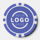 Aangepaste zakelijke Logo-tokens Poker Chips (Voorkant)