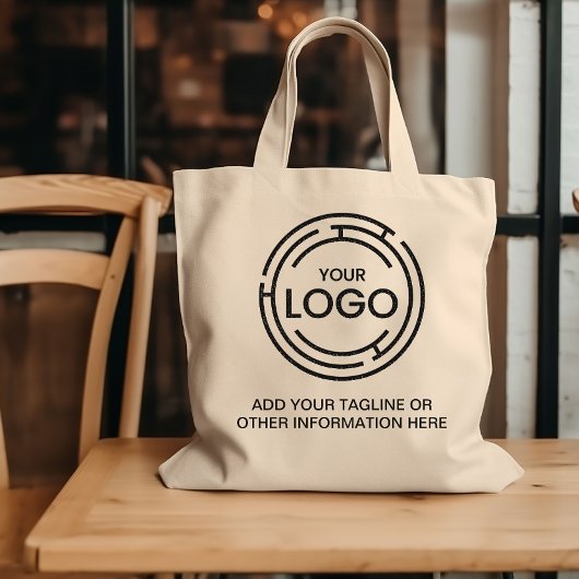 Aangepaste zakelijke Logo Tote Bag