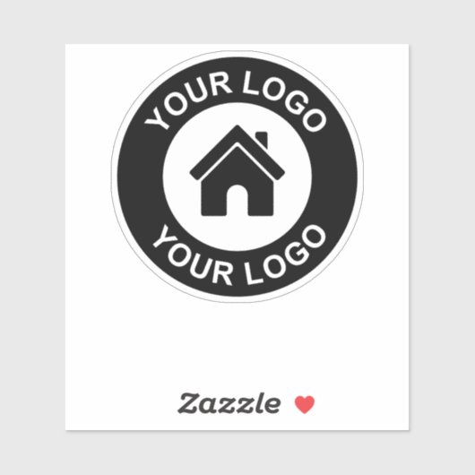 Aangepaste zakelijke Logo veelzijdige contour Sticker (Vel)